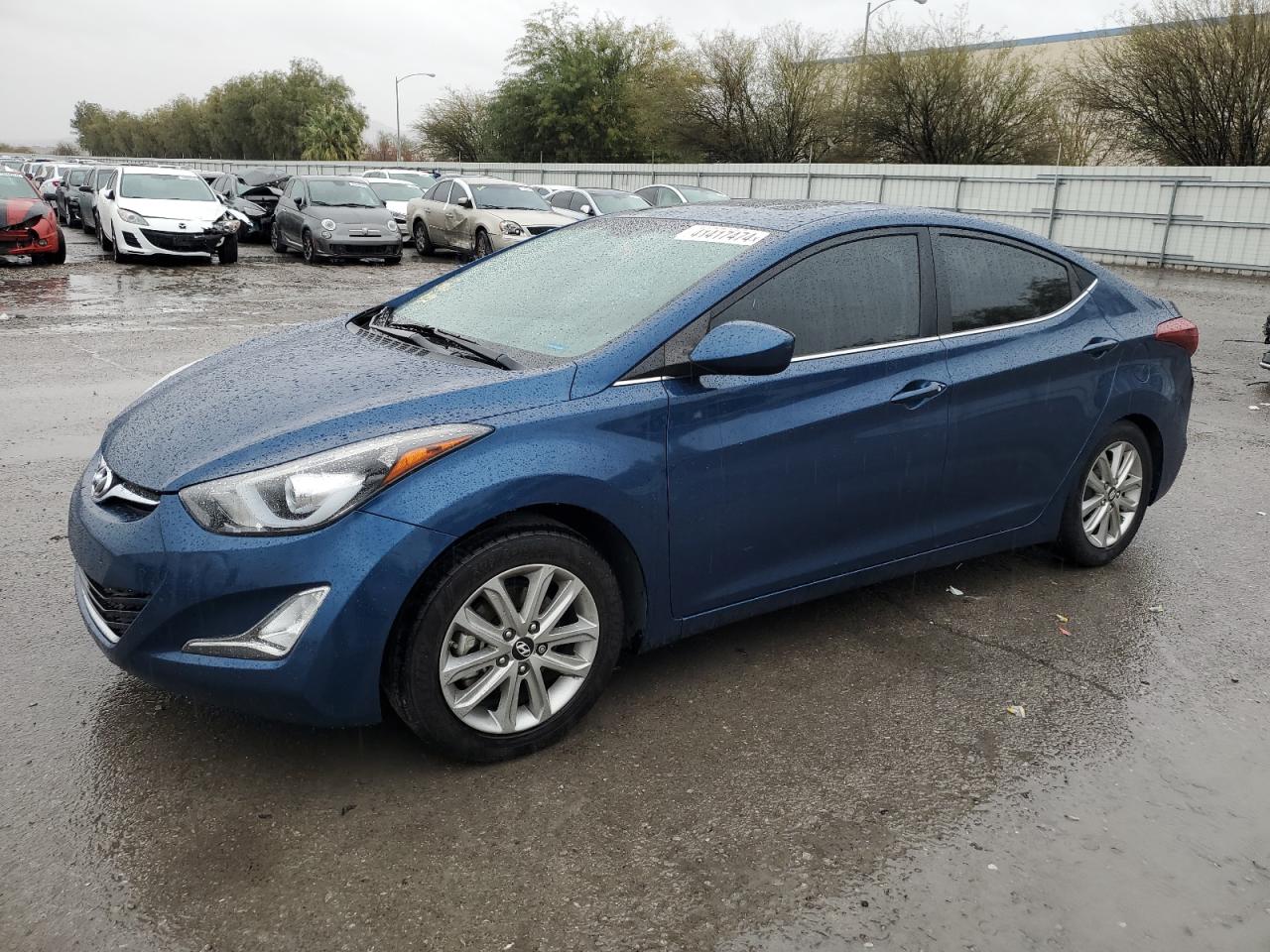 HYUNDAI ELANTRA 2015 kmhdh4aexfu226698