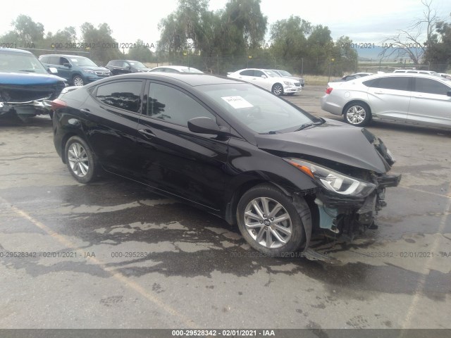 HYUNDAI ELANTRA 2015 kmhdh4aexfu232050