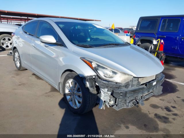 HYUNDAI ELANTRA 2015 kmhdh4aexfu232100