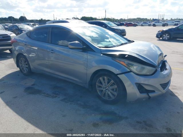 HYUNDAI ELANTRA 2015 kmhdh4aexfu248765