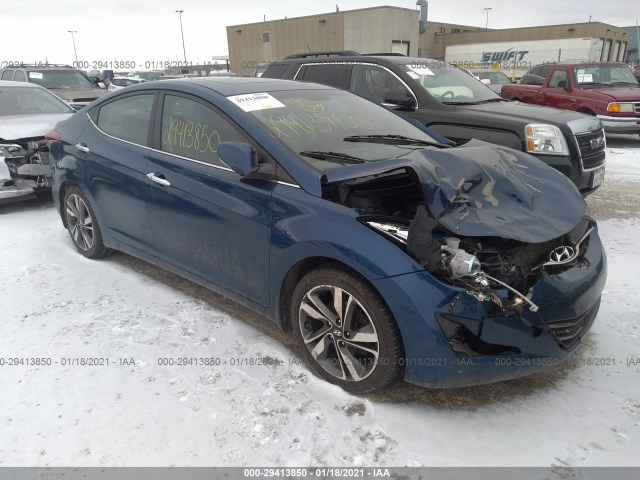 HYUNDAI ELANTRA 2015 kmhdh4aexfu252623