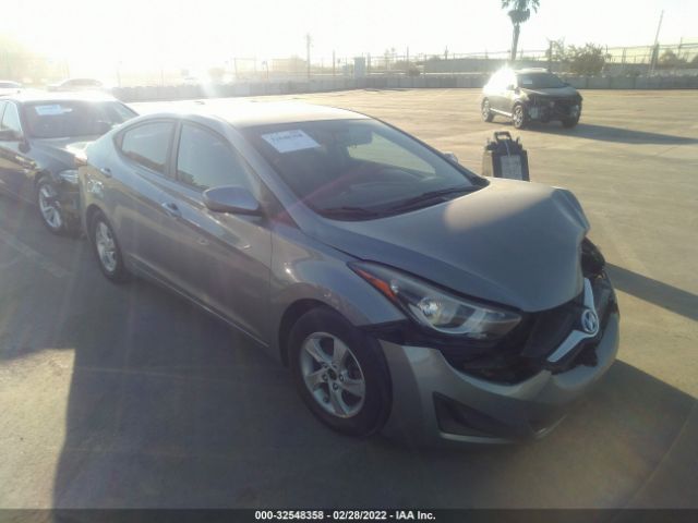 HYUNDAI ELANTRA 2015 kmhdh4aexfu252735