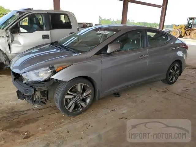 HYUNDAI ELANTRA 2015 kmhdh4aexfu257885