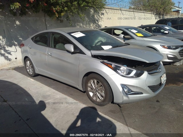 HYUNDAI ELANTRA 2015 kmhdh4aexfu262181