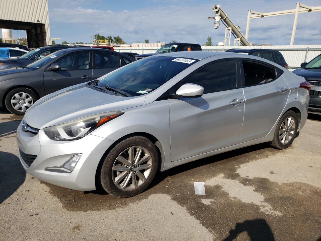 HYUNDAI ELANTRA 2015 kmhdh4aexfu279059