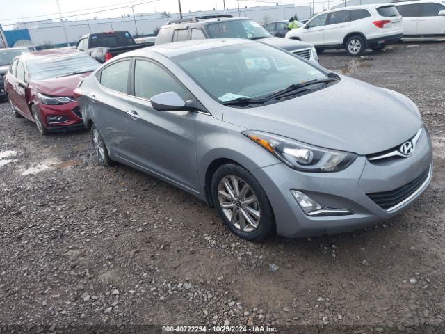 HYUNDAI ELANTRA 2015 kmhdh4aexfu281796