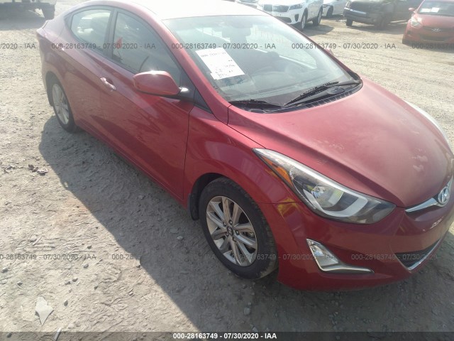 HYUNDAI ELANTRA 2015 kmhdh4aexfu300413