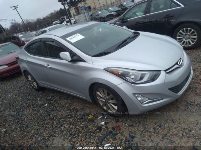 HYUNDAI ELANTRA 2015 kmhdh4aexfu300847