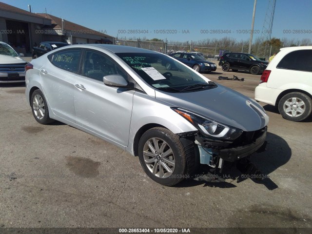 HYUNDAI ELANTRA 2015 kmhdh4aexfu303036