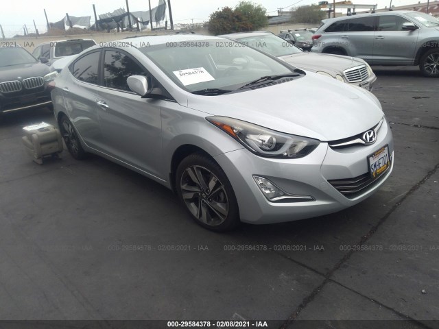 HYUNDAI ELANTRA 2015 kmhdh4aexfu303070