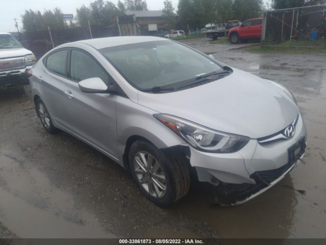 HYUNDAI ELANTRA 2015 kmhdh4aexfu303148