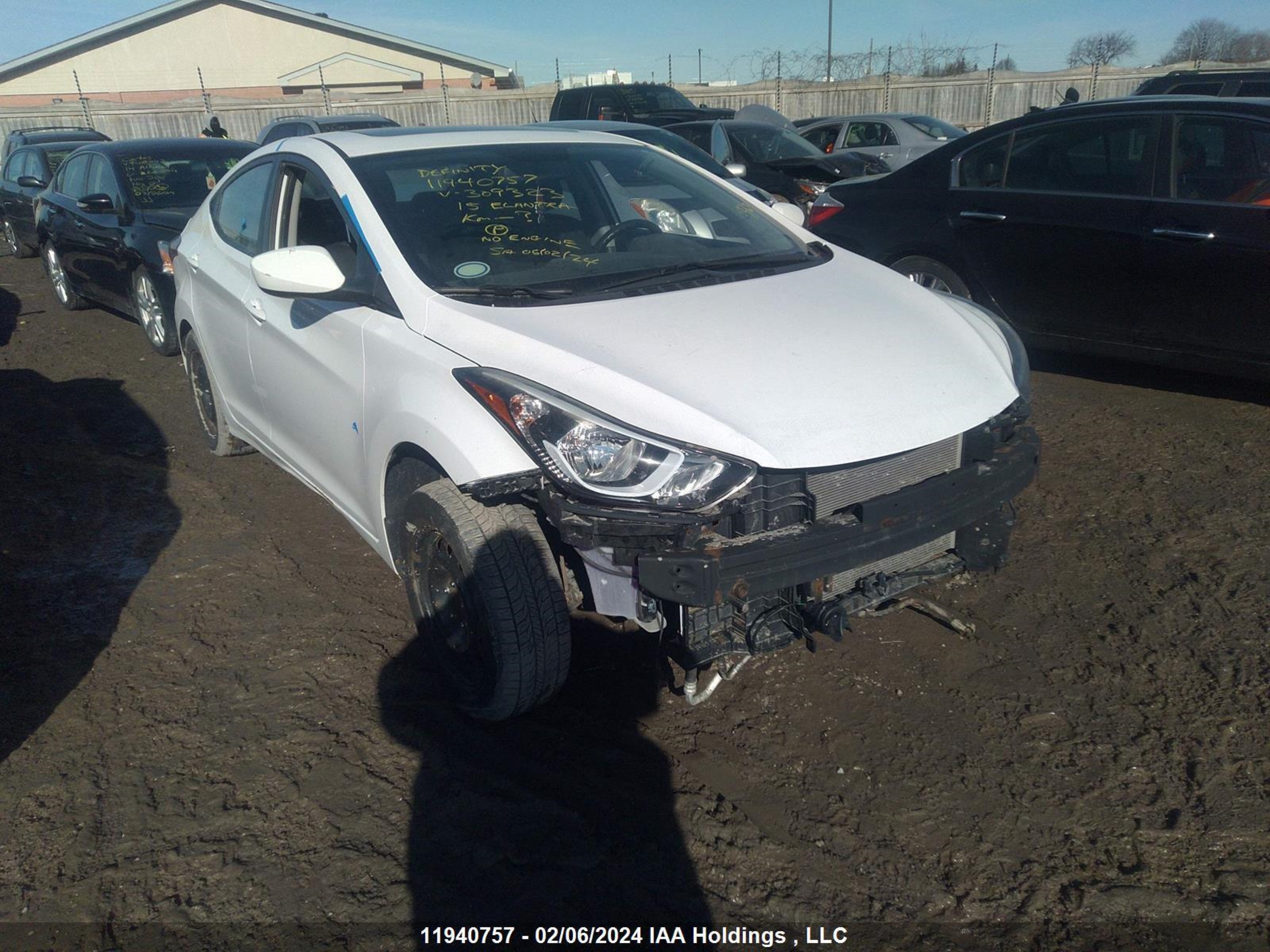 HYUNDAI ELANTRA 2015 kmhdh4aexfu309323