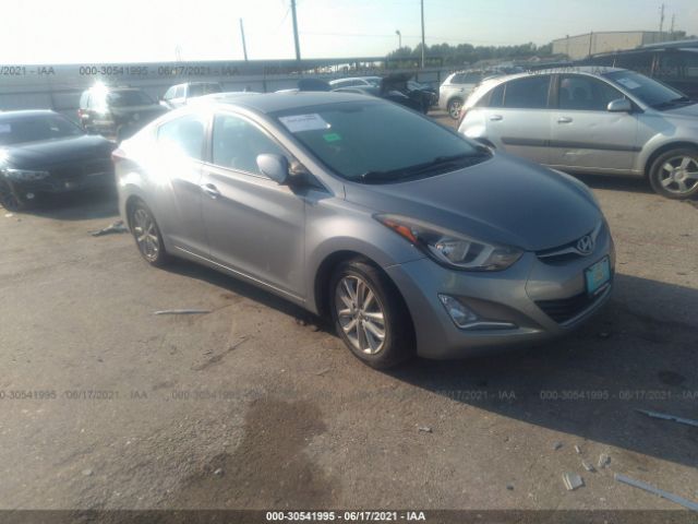 HYUNDAI ELANTRA 2015 kmhdh4aexfu311427