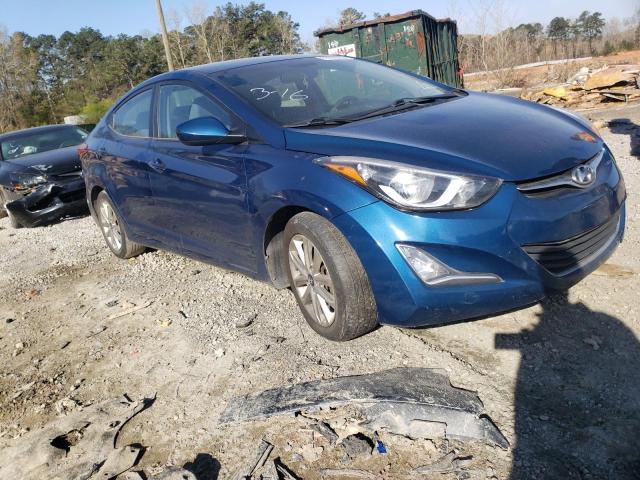 HYUNDAI ELANTRA SE 2015 kmhdh4aexfu320905