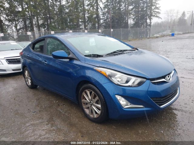 HYUNDAI ELANTRA 2015 kmhdh4aexfu325845