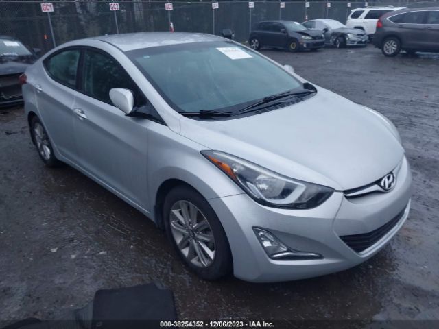 HYUNDAI ELANTRA 2015 kmhdh4aexfu326882