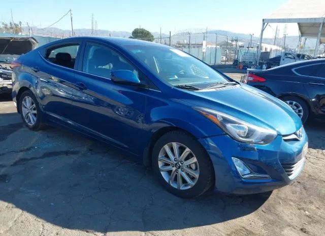 HYUNDAI ELANTRA 2015 kmhdh4aexfu344427