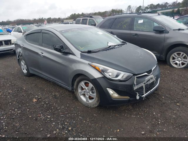 HYUNDAI ELANTRA 2015 kmhdh4aexfu353662