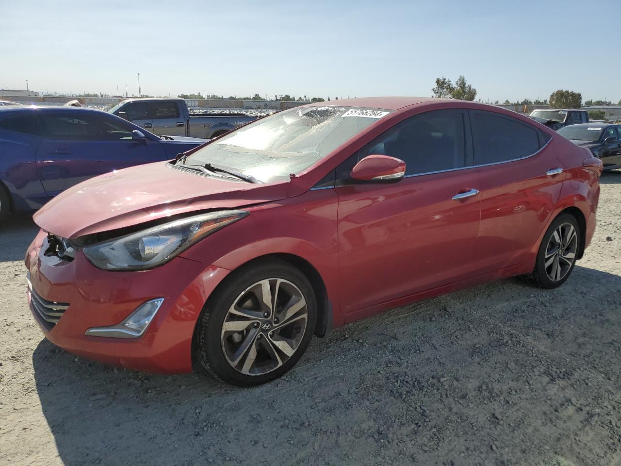 HYUNDAI ELANTRA 2015 kmhdh4aexfu377248