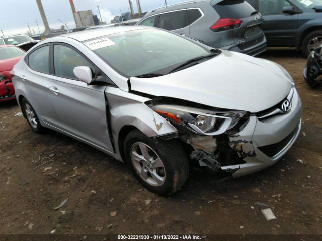 HYUNDAI ELANTRA 2015 kmhdh4aexfu382594