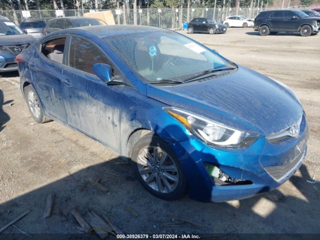 HYUNDAI ELANTRA 2015 kmhdh4aexfu383020