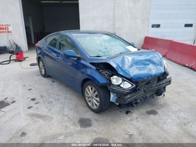 HYUNDAI ELANTRA 2015 kmhdh4aexfu387763