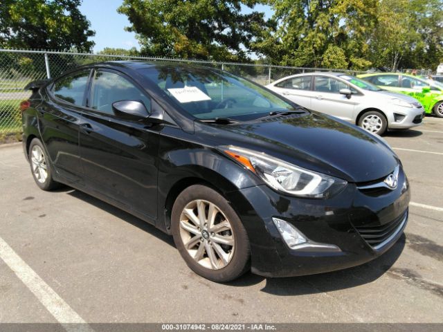 HYUNDAI ELANTRA 2015 kmhdh4aexfu388024