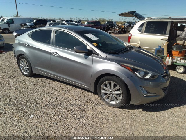 HYUNDAI ELANTRA 2015 kmhdh4aexfu388279