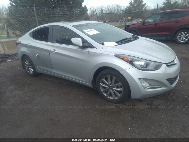 HYUNDAI ELANTRA 2015 kmhdh4aexfu414931