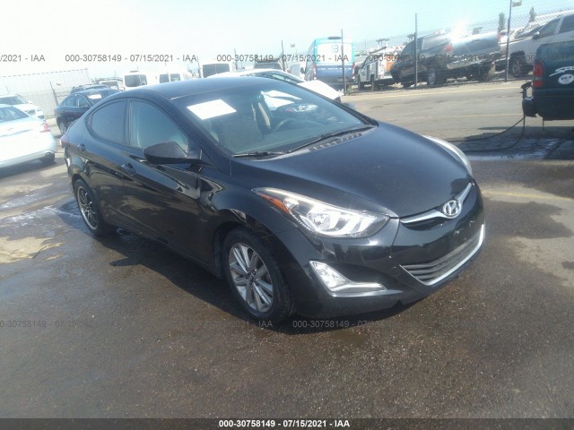 HYUNDAI ELANTRA 2015 kmhdh4aexfu415349