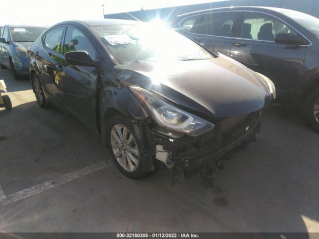 HYUNDAI ELANTRA 2015 kmhdh4aexfu420907