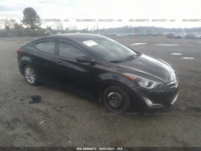 HYUNDAI ELANTRA 2015 kmhdh4aexfu436508