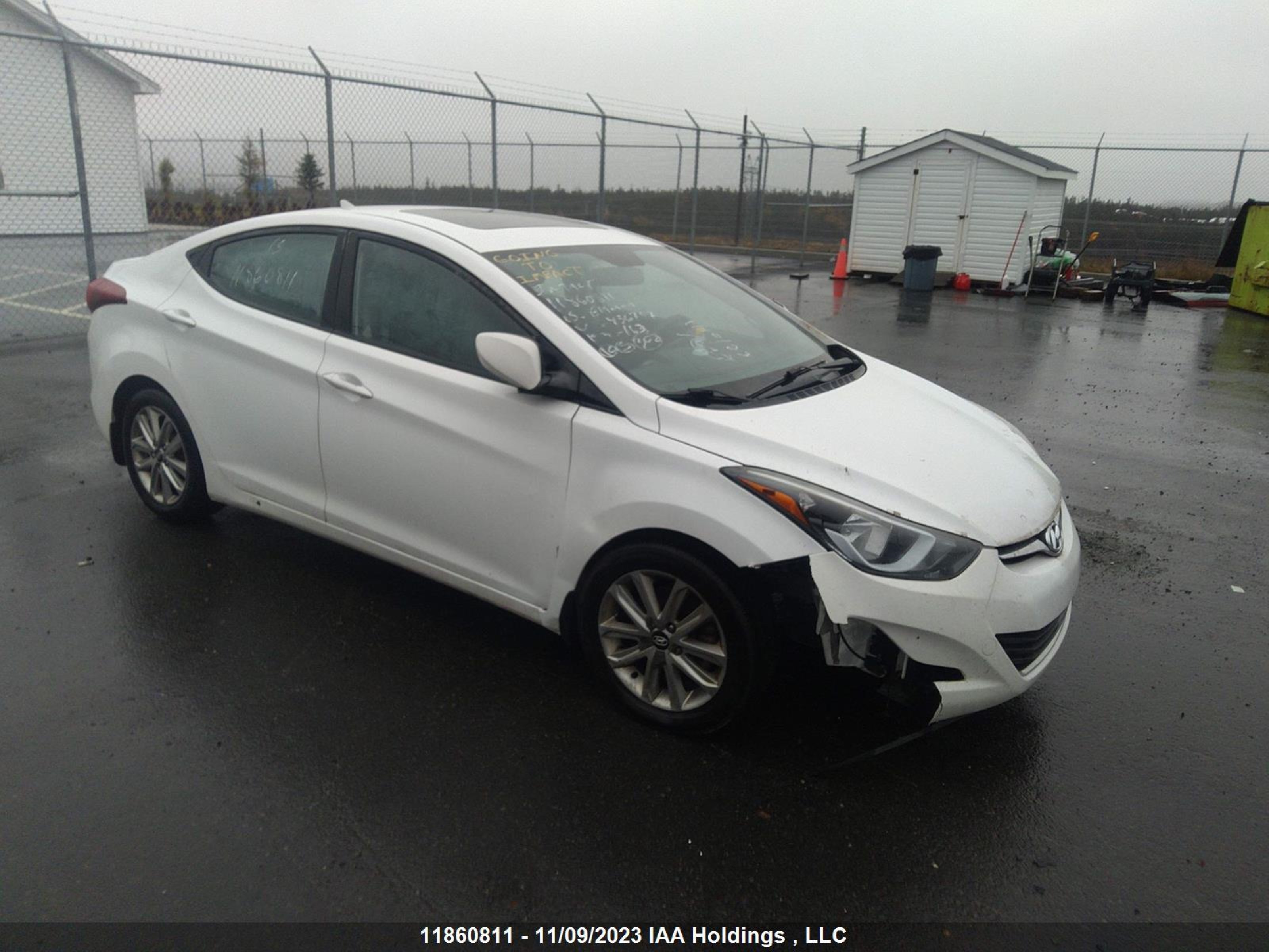 HYUNDAI ELANTRA 2015 kmhdh4aexfu436797