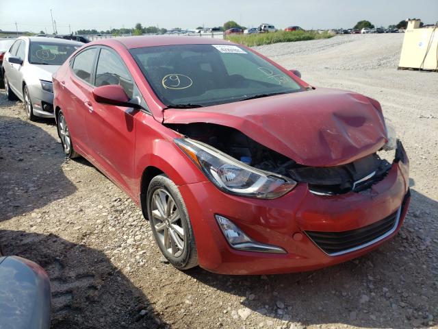 HYUNDAI ELANTRA SE 2015 kmhdh4aexfu453678