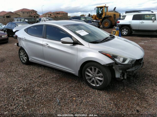 HYUNDAI ELANTRA 2016 kmhdh4aexgu487962