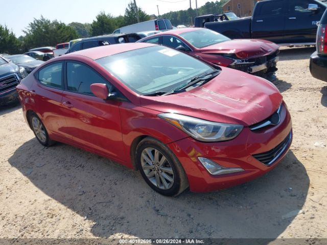 HYUNDAI ELANTRA 2016 kmhdh4aexgu489467