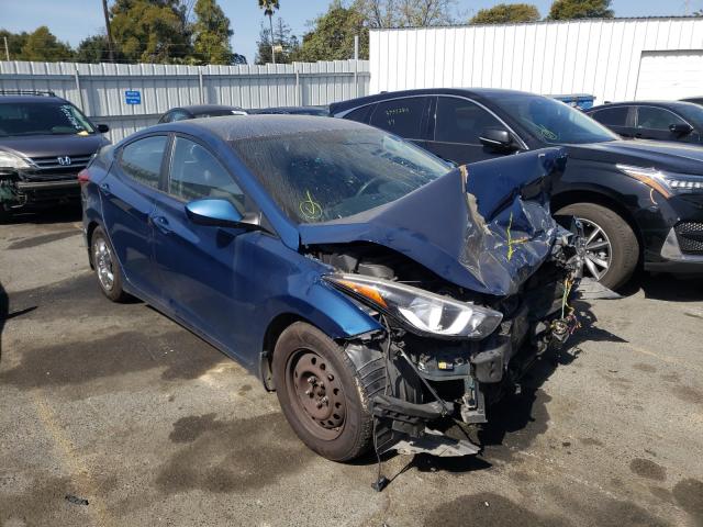 HYUNDAI ELANTRA 2016 kmhdh4aexgu491428