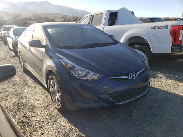 HYUNDAI ELANTRA SE 2016 kmhdh4aexgu511337