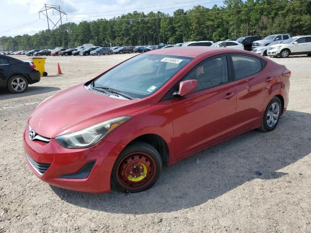 HYUNDAI ELANTRA SE 2016 kmhdh4aexgu511421