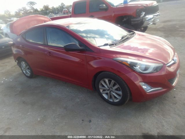 HYUNDAI ELANTRA 2016 kmhdh4aexgu520300