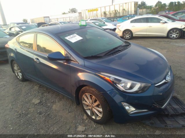 HYUNDAI ELANTRA 2016 kmhdh4aexgu528865