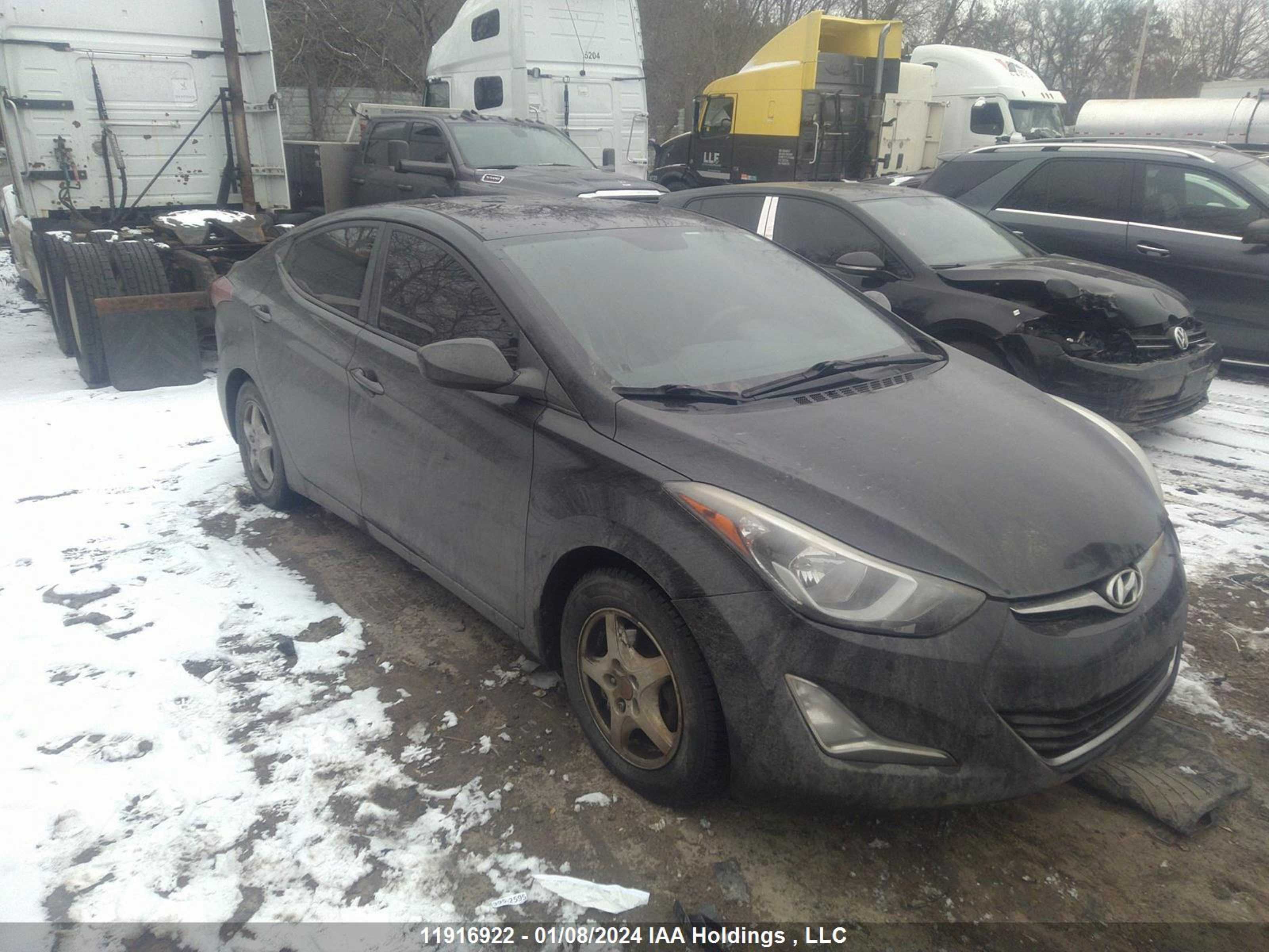 HYUNDAI ELANTRA 2016 kmhdh4aexgu539655