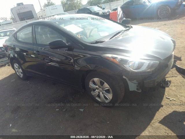 HYUNDAI ELANTRA 2016 kmhdh4aexgu541602