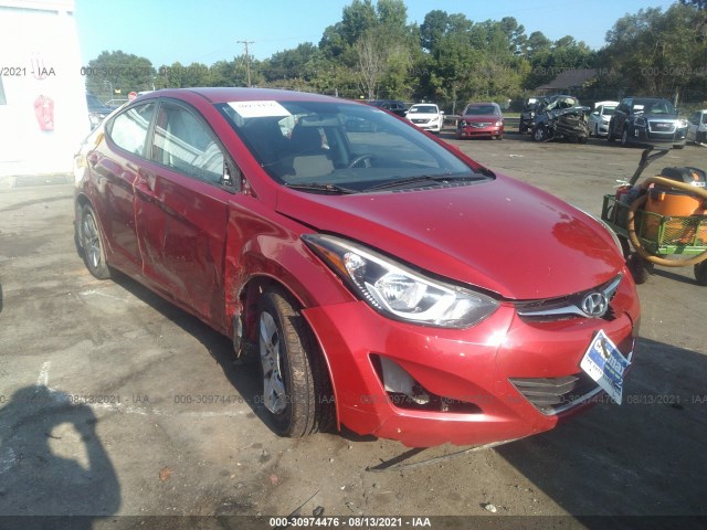 HYUNDAI ELANTRA 2016 kmhdh4aexgu543396