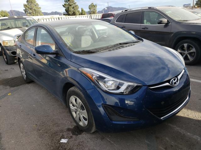 HYUNDAI ELANTRA SE 2016 kmhdh4aexgu555855