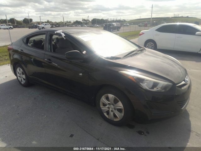 HYUNDAI ELANTRA 2016 kmhdh4aexgu575796