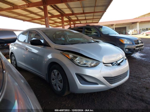 HYUNDAI ELANTRA 2016 kmhdh4aexgu581811