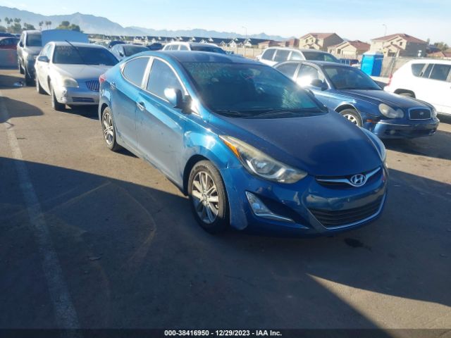 HYUNDAI ELANTRA 2016 kmhdh4aexgu585549