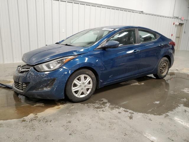 HYUNDAI ELANTRA SE 2016 kmhdh4aexgu586586