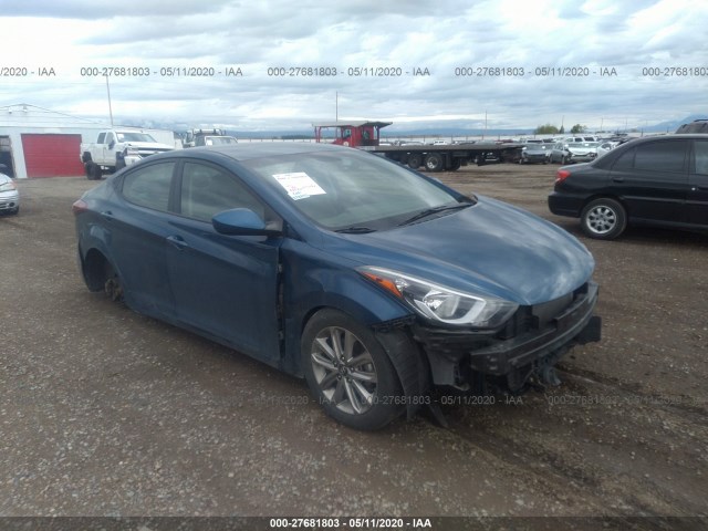 HYUNDAI ELANTRA 2016 kmhdh4aexgu598673